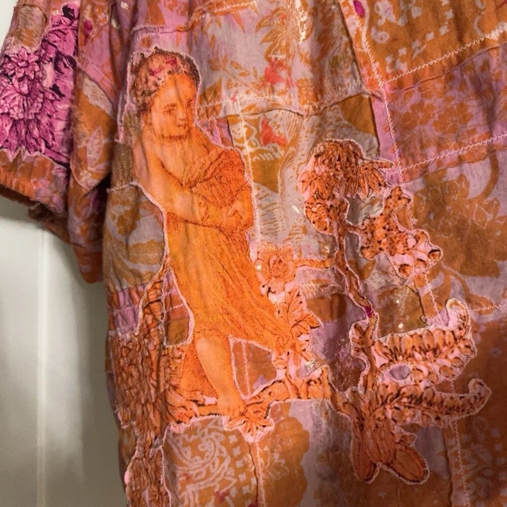 Magnolia Pearl - Patchwork Kei Kimono - NWOT - Picture 7 of 10